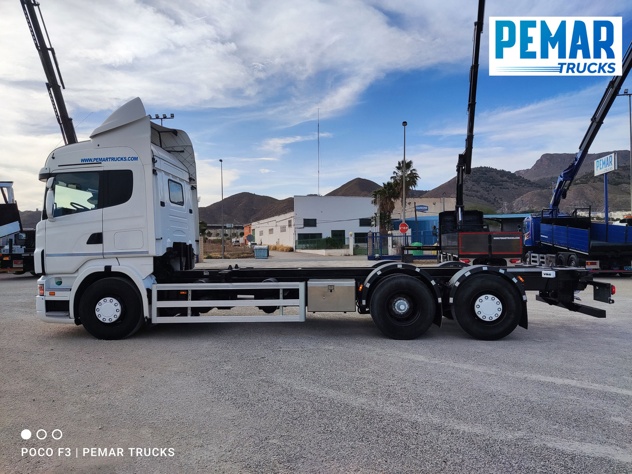 Camion porte-conteneur/ Caisse mobile SCANIA R 500 6X2 TAUTLINER CAJA INTERCAMBIABLE: photos 48 Camion porte-conteneur/ Caisse mobile SCANIA R 500 6X2 TAUTLINER CAJA INTERCAMBIABLE: photos 48