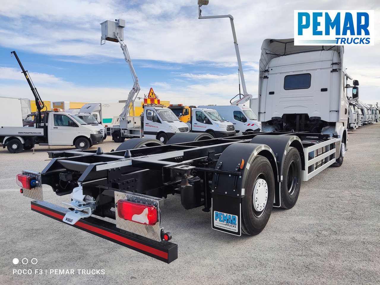 Camion porte-conteneur/ Caisse mobile SCANIA R 500 6X2 TAUTLINER CAJA INTERCAMBIABLE: photos 45 Camion porte-conteneur/ Caisse mobile SCANIA R 500 6X2 TAUTLINER CAJA INTERCAMBIABLE: photos 45