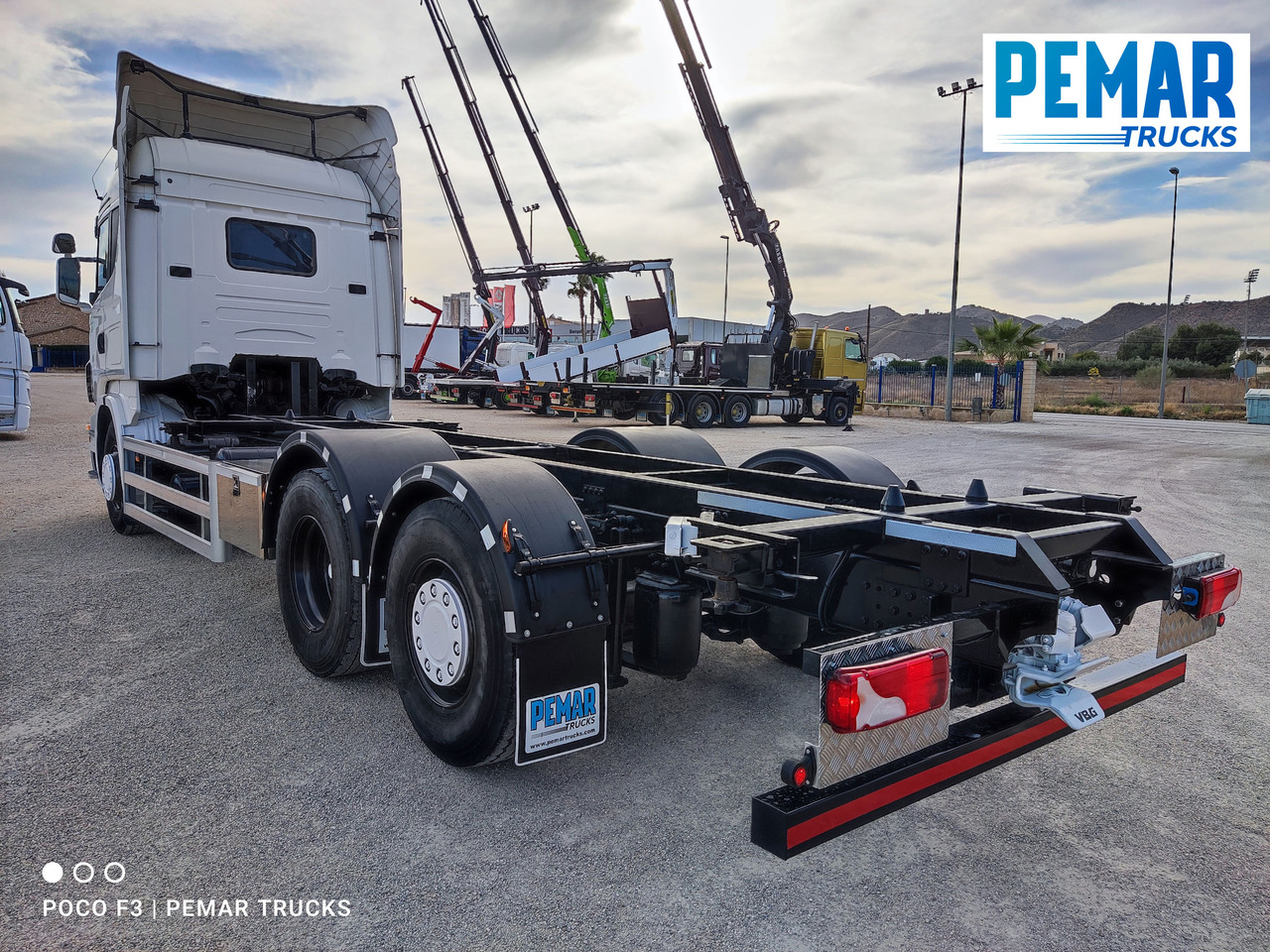 Camion porte-conteneur/ Caisse mobile SCANIA R 500 6X2 TAUTLINER CAJA INTERCAMBIABLE: photos 47 Camion porte-conteneur/ Caisse mobile SCANIA R 500 6X2 TAUTLINER CAJA INTERCAMBIABLE: photos 47