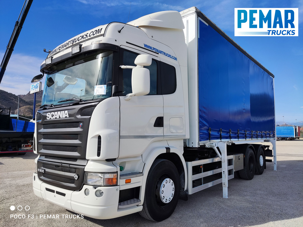 Camion porte-conteneur/ Caisse mobile SCANIA R 500 6X2 TAUTLINER CAJA INTERCAMBIABLE: photos 27 Camion porte-conteneur/ Caisse mobile SCANIA R 500 6X2 TAUTLINER CAJA INTERCAMBIABLE: photos 27