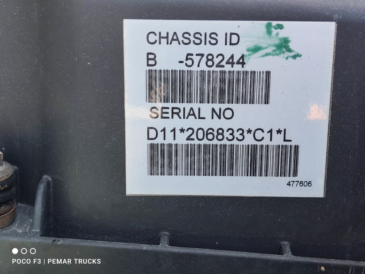 Moteur VOLVO 11 LITROS D11C450: photos 6 Moteur VOLVO 11 LITROS D11C450: photos 6