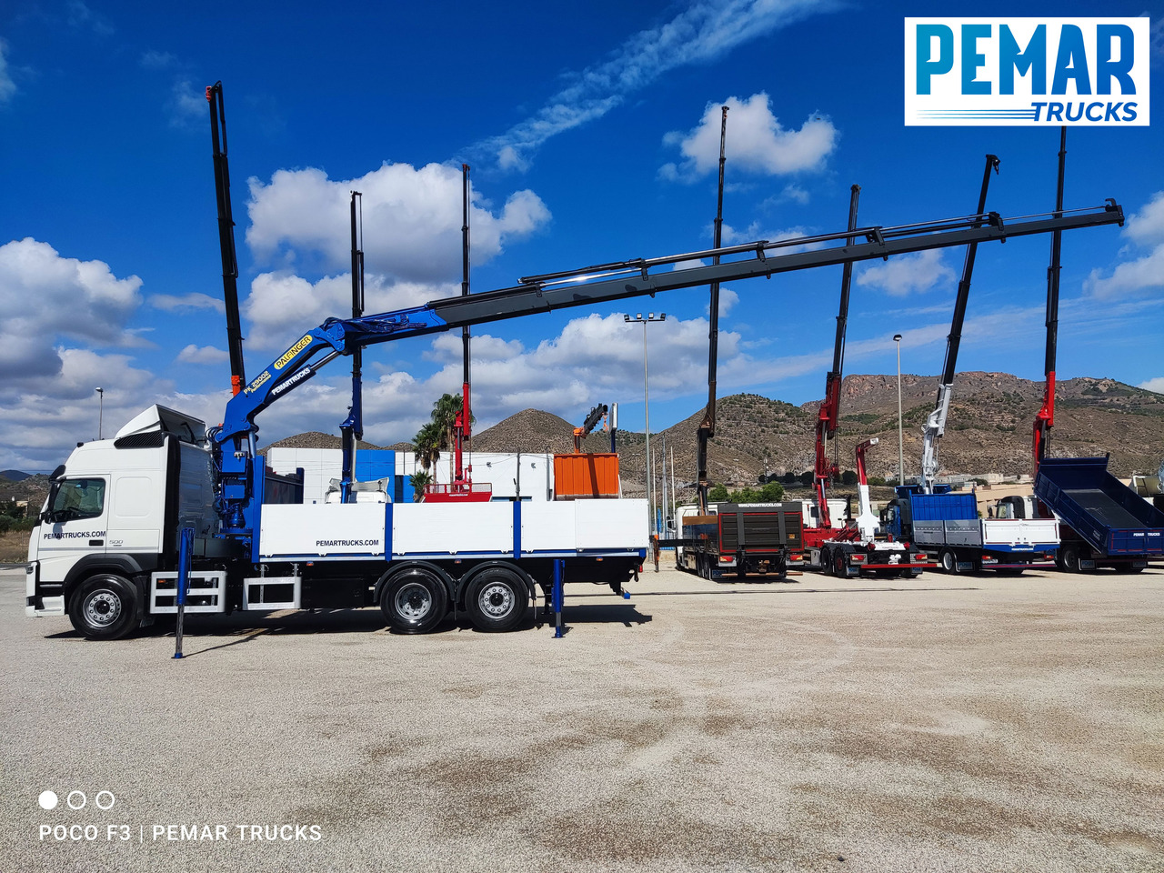 VOLVO FM 500 6X2 GRUA CAJA FIJA - Camion grue: photos 4 VOLVO FM 500 6X2 GRUA CAJA FIJA - Camion grue: photos 4