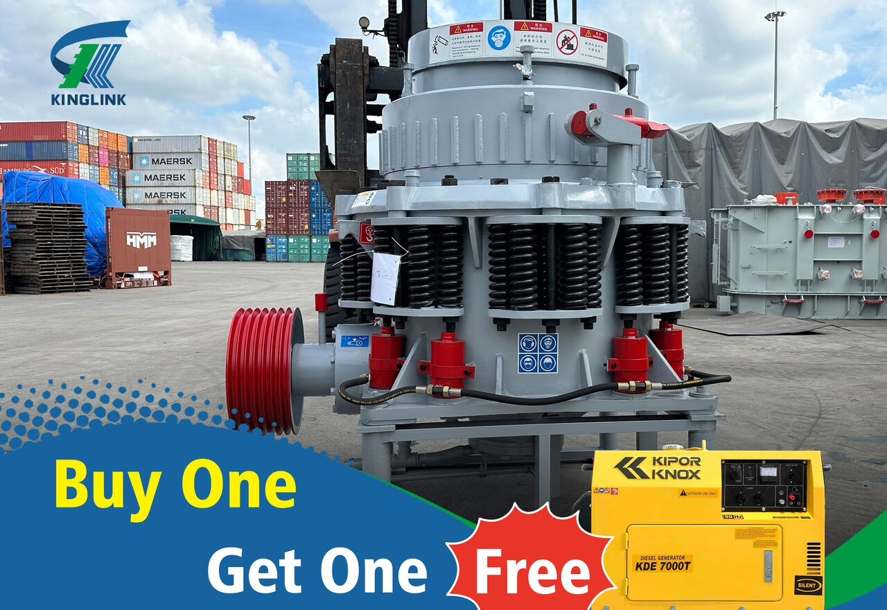 Kinglink New 3 FT Cone Crusher KLM1000 - Concasseur à cône: photos 1 Kinglink New 3 FT Cone Crusher KLM1000 - Concasseur à cône: photos 1