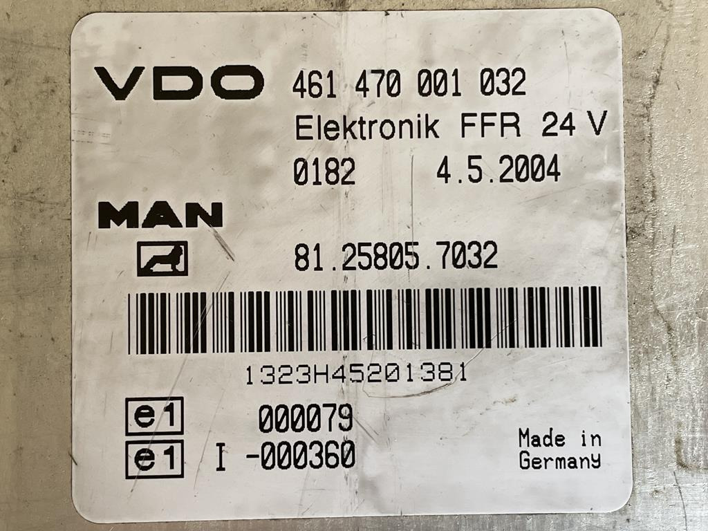 MAN TGA FFR - 81.258005.7032 - Bloc de gestion pour Camion: photos 3 MAN TGA FFR - 81.258005.7032 - Bloc de gestion pour Camion: photos 3