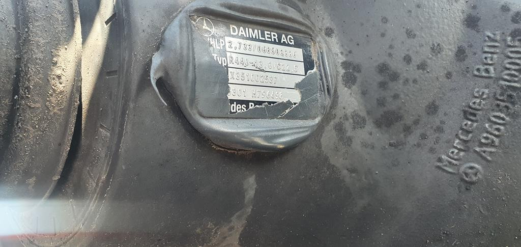 Transmission pour Camion MERCEDES-BENZ ACTROS MP4 - THIRD AXLE: photos 22