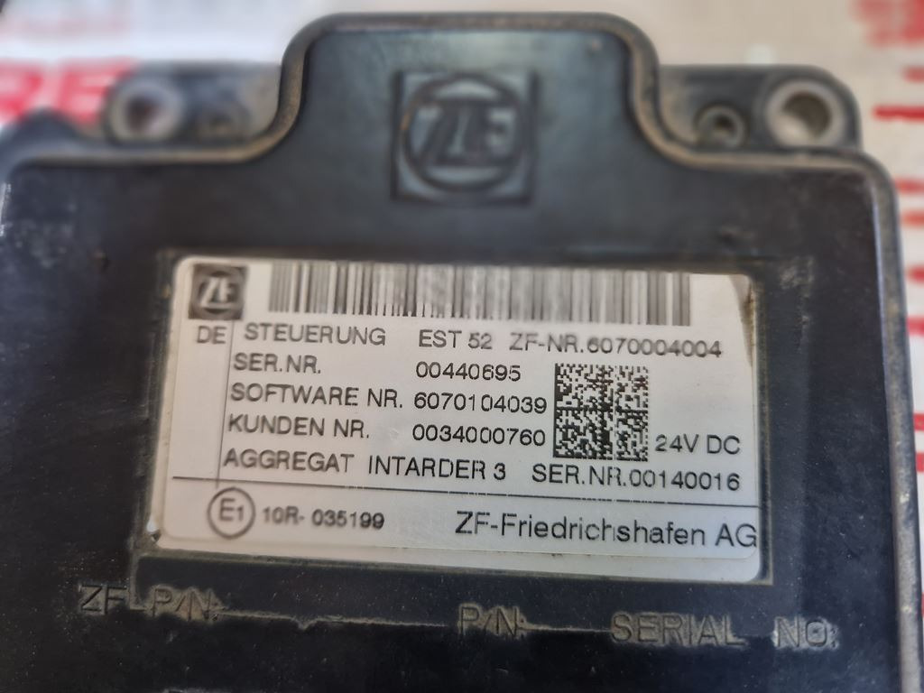 ZF INTARDER 3 - 6070010004 - - Bloc de gestion pour Camion: photos 2 ZF INTARDER 3 - 6070010004 - - Bloc de gestion pour Camion: photos 2