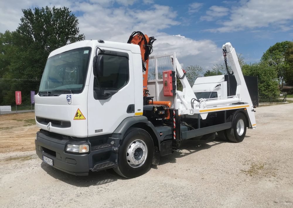 Renault Premium 270DCi + żuraw HDS Atlas 105.2 + Bramowiec MEILLER 12t Kontener - Camion multibenne: photos 2 Renault Premium 270DCi + żuraw HDS Atlas 105.2 + Bramowiec MEILLER 12t Kontener - Camion multibenne: photos 2