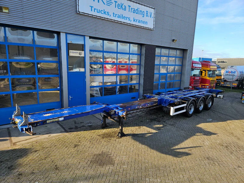 D-Tec FT-43-03V Multichassis BPW disc Gescoopeerd Apk 7-2026 - Semi-remorque porte-conteneur/ Caisse mobile: photos 1 D-Tec FT-43-03V Multichassis BPW disc Gescoopeerd Apk 7-2026 - Semi-remorque porte-conteneur/ Caisse mobile: photos 1