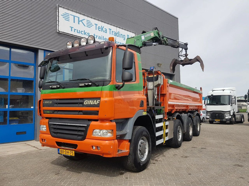 Ginaf X 4343 TS 8x6 Kipper kraan HMF 2020 - Camion benne: photos 3 Ginaf X 4343 TS 8x6 Kipper kraan HMF 2020 - Camion benne: photos 3