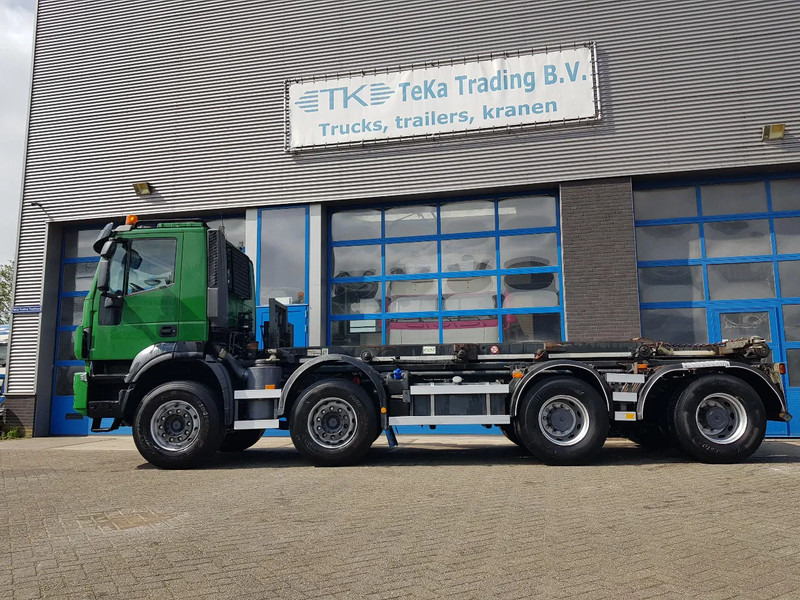 Iveco Stralis 450 8x4 Steel Nieuwe Apk/TÜV 430.000 km kettingsyst 30 ton - Camion porte-conteneur/ Caisse mobile: photos 3 Iveco Stralis 450 8x4 Steel Nieuwe Apk/TÜV 430.000 km kettingsyst 30 ton - Camion porte-conteneur/ Caisse mobile: photos 3