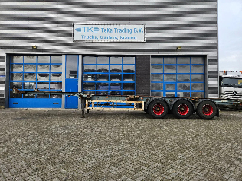 Krone SDC 27 04B BPW Drum brakes - Semi-remorque porte-conteneur/ Caisse mobile: photos 3 Krone SDC 27 04B BPW Drum brakes - Semi-remorque porte-conteneur/ Caisse mobile: photos 3