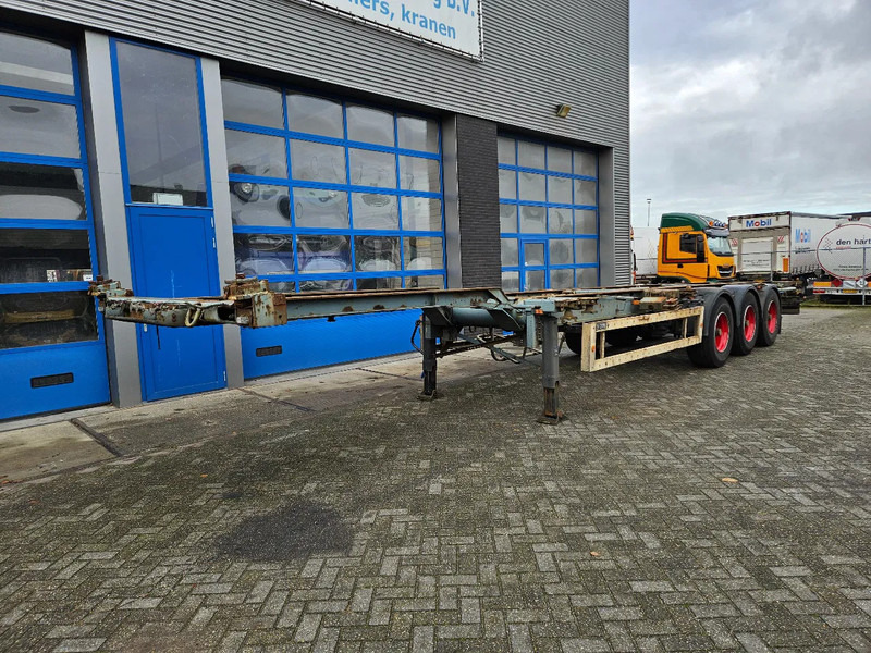 Krone SDC 27 04B BPW Drum brakes - Semi-remorque porte-conteneur/ Caisse mobile: photos 2 Krone SDC 27 04B BPW Drum brakes - Semi-remorque porte-conteneur/ Caisse mobile: photos 2