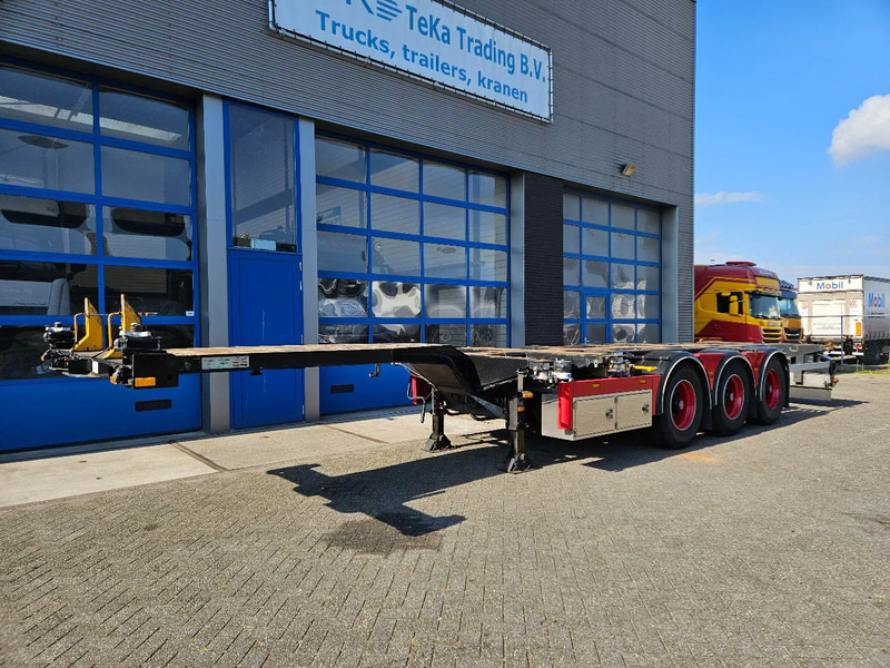 Nooteboom FT-43-03v Multichassis Gescoopeerd Apk 3-2026 - Semi-remorque porte-conteneur/ Caisse mobile: photos 2 Nooteboom FT-43-03v Multichassis Gescoopeerd Apk 3-2026 - Semi-remorque porte-conteneur/ Caisse mobile: photos 2
