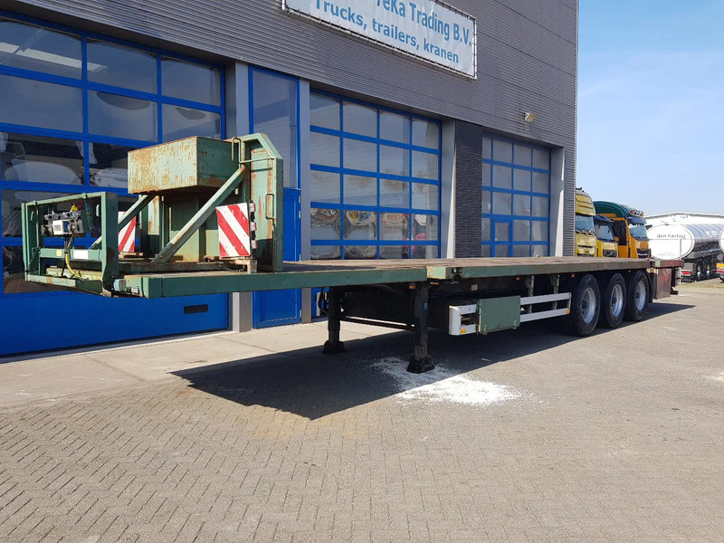 Pacton T3-001 Twistlocks Very good tires - Semi-remorque plateau: photos 2 Pacton T3-001 Twistlocks Very good tires - Semi-remorque plateau: photos 2