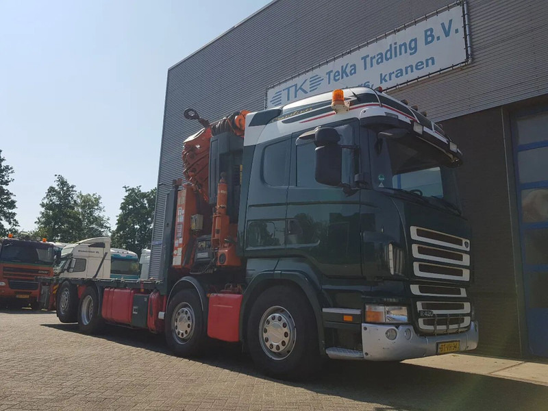 Crédit-bail de Scania R420 8x2 HIAB 800E-7 Hipro 80 ton/meter Winch Retarder Scania R420 8x2 HIAB 800E-7 Hipro 80 ton/meter Winch Retarder: photos 7