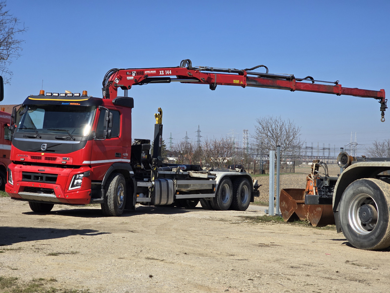 VOLVO FMX 420 6X4 / HIAB 144B-hiduo / hook SPECIAL PRICE ONLY THIS YEAR - Camion ampliroll, Camion grue: photos 5 VOLVO FMX 420 6X4 / HIAB 144B-hiduo / hook SPECIAL PRICE ONLY THIS YEAR - Camion ampliroll, Camion grue: photos 5