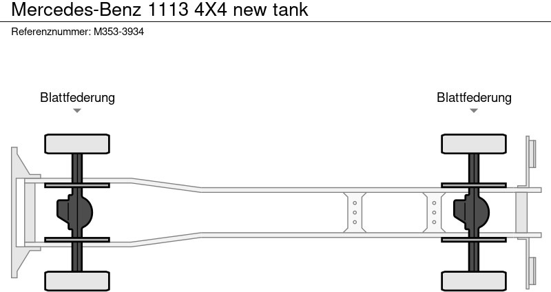 Camion de pompier Mercedes-Benz 1113 4X4 new tank: photos 17 Camion de pompier Mercedes-Benz 1113 4X4 new tank: photos 17