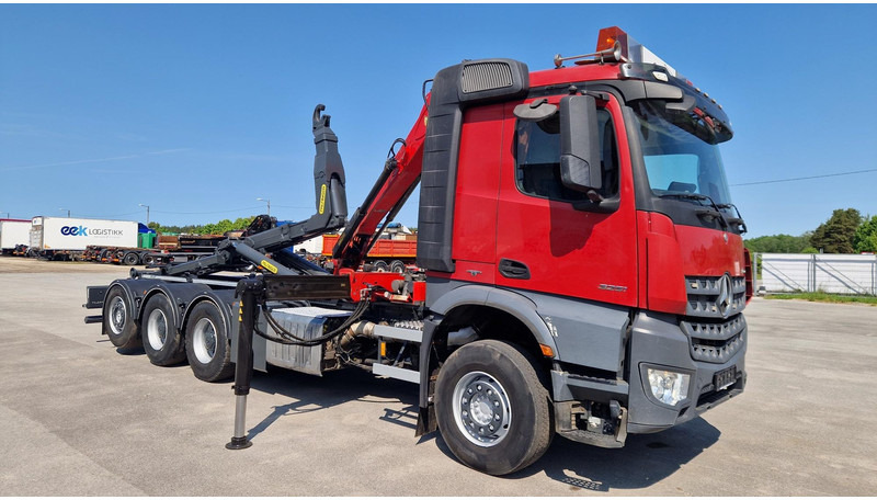 Mercedes-Benz Arocs 3251 8X4*4 Epsilon S260Z96 - Camion ampliroll, Camion grue: photos 2 Mercedes-Benz Arocs 3251 8X4*4 Epsilon S260Z96 - Camion ampliroll, Camion grue: photos 2