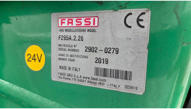 Camion ampliroll, Camion grue Mercedes-Benz Arocs 3253 8X4*4 Fassi F295: photos 18