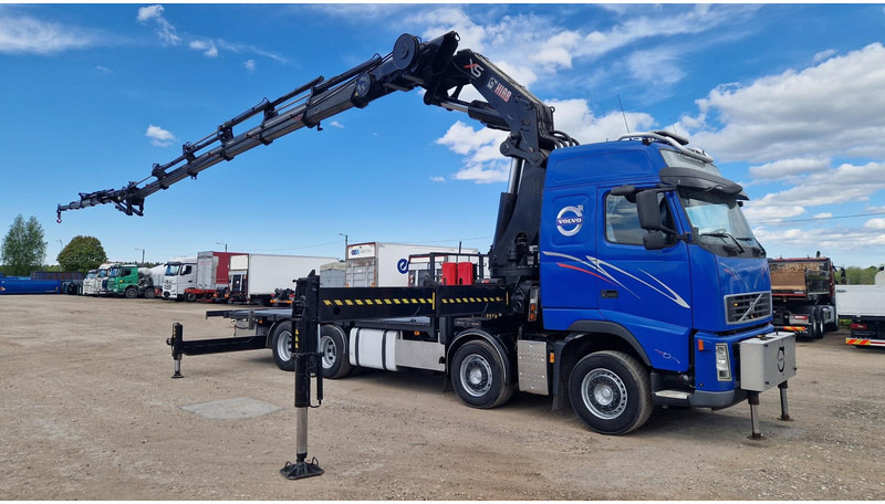 Volvo FH480 8X4 HIAB 800E-6 HiPro + JIB170X5 - Camion plateau, Camion grue: photos 2 Volvo FH480 8X4 HIAB 800E-6 HiPro + JIB170X5 - Camion plateau, Camion grue: photos 2