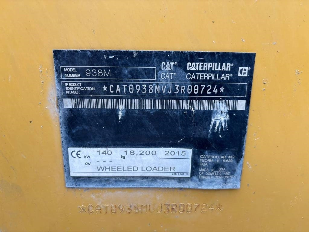 CAT 938 M (Under Preparation / Bucket + Forks) - Chargeuse sur pneus: photos 3 CAT 938 M (Under Preparation / Bucket + Forks) - Chargeuse sur pneus: photos 3