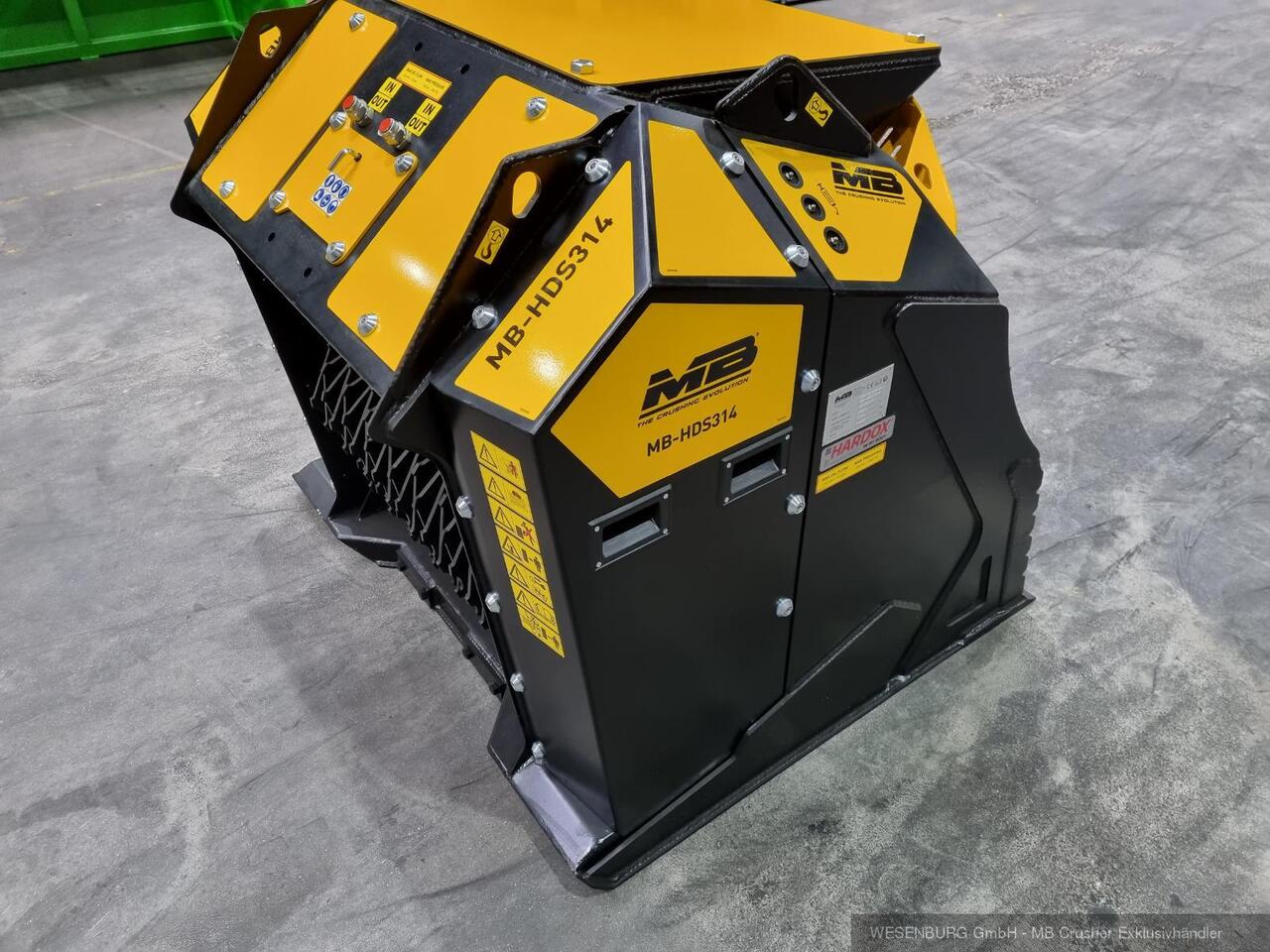 Godet de tri pour Engins de chantier neuf MB Crusher Schaufelseparator Separator MB-HDS 314: photos 6