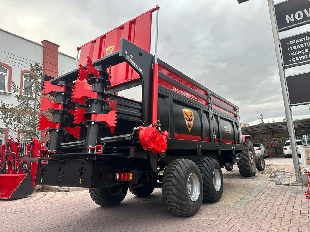 Novatar Manure Spreader Trailer 10 M3 - Epandeur à fumier: photos 3 Novatar Manure Spreader Trailer 10 M3 - Epandeur à fumier: photos 3
