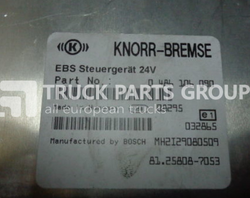 MAN electronic brake system EBS, ECU, 81258087053, KNORR-BREMSE 0486 control unit - Bloc de gestion pour Camion: photos 1 MAN electronic brake system EBS, ECU, 81258087053, KNORR-BREMSE 0486 control unit - Bloc de gestion pour Camion: photos 1