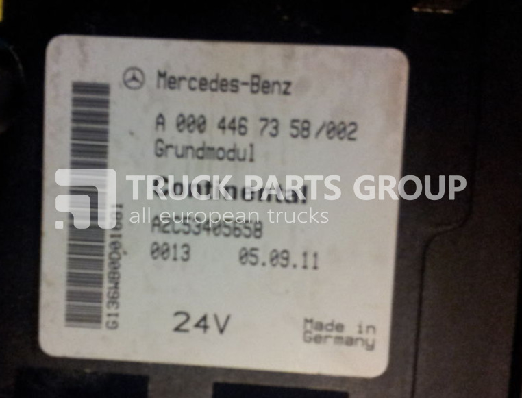 MERCEDES-BENZ Actros MP2, MP3 GM unit, Grundmodul, Fuse box, central electric fuse block - Fusible pour Camion: photos 4 MERCEDES-BENZ Actros MP2, MP3 GM unit, Grundmodul, Fuse box, central electric fuse block - Fusible pour Camion: photos 4