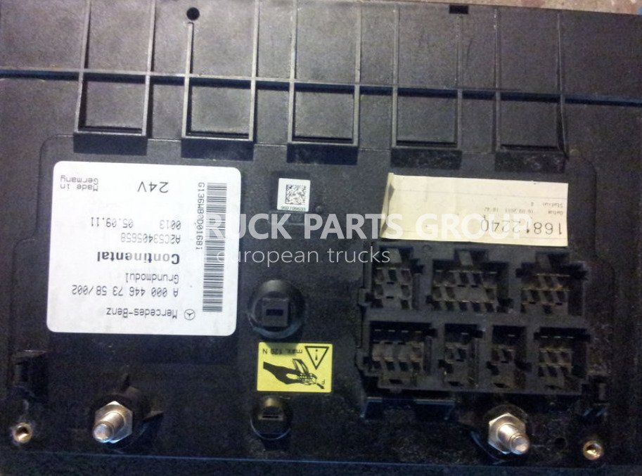 MERCEDES-BENZ Actros MP2, MP3 GM unit, Grundmodul, Fuse box, central electric fuse block - Fusible pour Camion: photos 5 MERCEDES-BENZ Actros MP2, MP3 GM unit, Grundmodul, Fuse box, central electric fuse block - Fusible pour Camion: photos 5