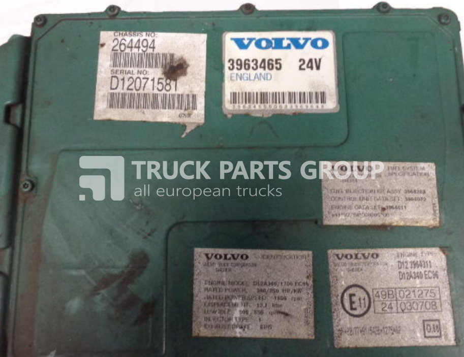 VOLVO FH12 engine control unit ECU, EDC 1677904, 8170700, 8148335, 814 control unit - Bloc de gestion pour Camion: photos 1 VOLVO FH12 engine control unit ECU, EDC 1677904, 8170700, 8148335, 814 control unit - Bloc de gestion pour Camion: photos 1