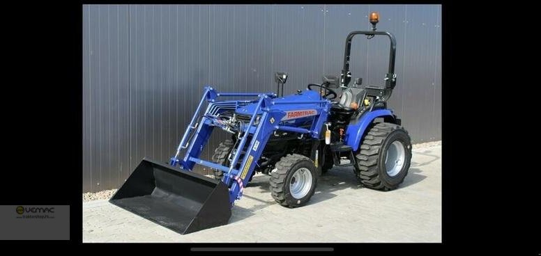 Micro tracteur neuf Farmtrac Farmtrac 22 22PS Frontlader Traktor Schlepper NEU Allrad Kubota: photos 10