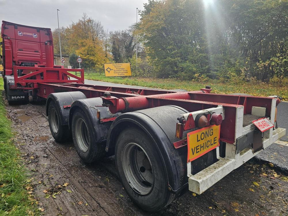 Semi-remorque porte-conteneur/ Caisse mobile Jgc Tipping skelly: photos 7