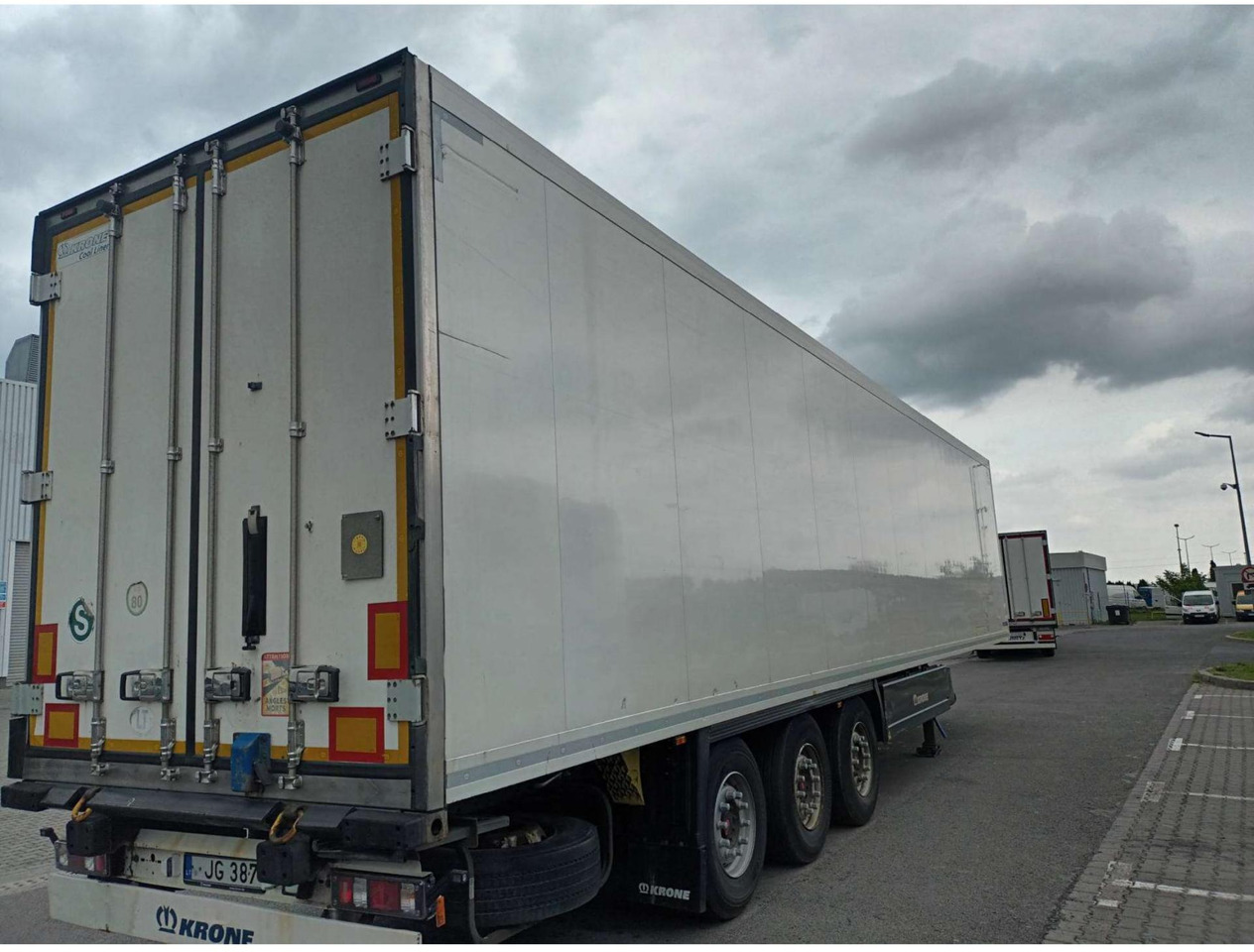 2018 Krone SDR Double Deck Cool Liner FP45 ThermoKing SLXi 300 Lifting Axle - Semi-remorque frigorifique: photos 3 2018 Krone SDR Double Deck Cool Liner FP45 ThermoKing SLXi 300 Lifting Axle - Semi-remorque frigorifique: photos 3