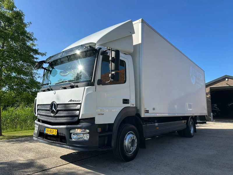 Mercedes-Benz Atego 1218 / NL TRUCK / EURO 6 / BOX + LIFT / 12T - Camion fourgon: photos 1 Mercedes-Benz Atego 1218 / NL TRUCK / EURO 6 / BOX + LIFT / 12T - Camion fourgon: photos 1