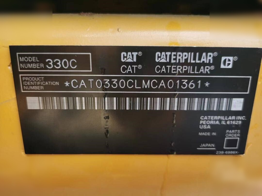 CATERPILLAR 330C - Pelle sur chenille: photos 5 CATERPILLAR 330C - Pelle sur chenille: photos 5