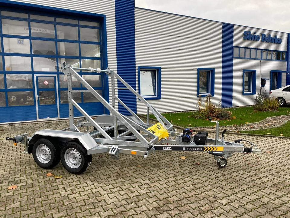 Lorries Kabeltrommel-Anhänger 3500KG mit E-Winde *INKL.19% MWST.*Kabelanhänger Sofort Verfügbar! - Remorque porte-touret: photos 1 Lorries Kabeltrommel-Anhänger 3500KG mit E-Winde *INKL.19% MWST.*Kabelanhänger Sofort Verfügbar! - Remorque porte-touret: photos 1
