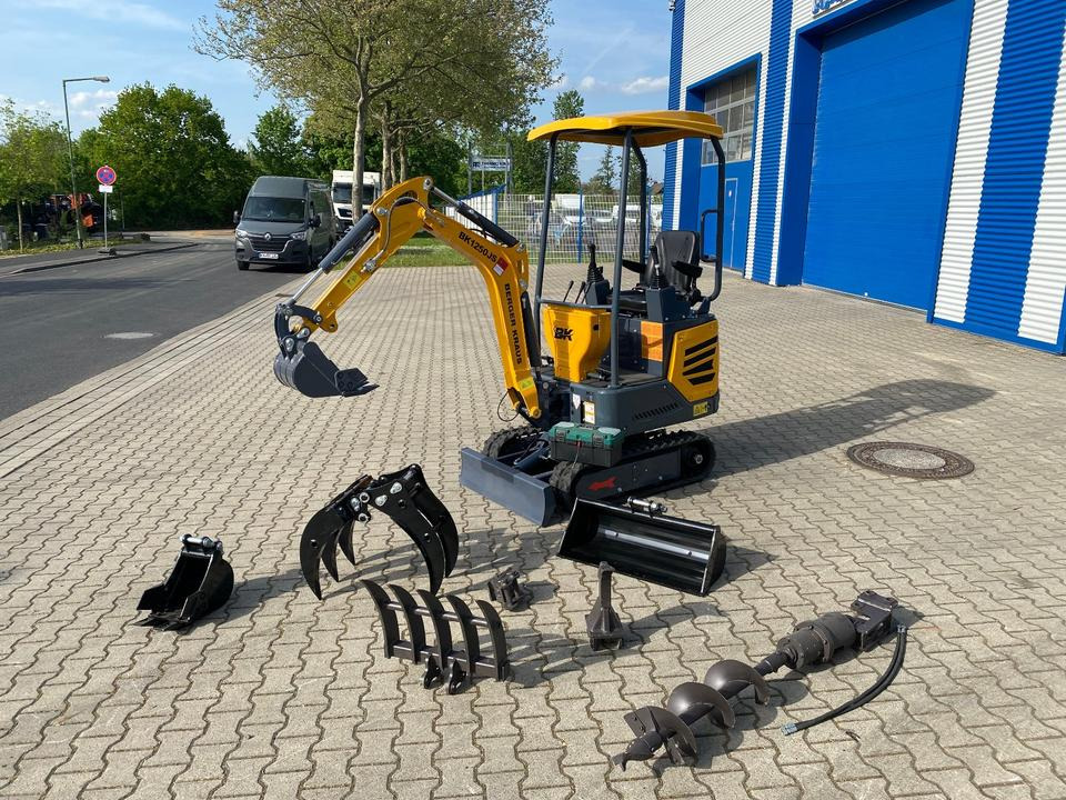 Minibagger BK1250JS + Zubehör *INKL.19% MWST*KUBOTA*BERGER KRAUS*JOYSTICK*SOFORT!* - Mini pelle: photos 2 Minibagger BK1250JS + Zubehör *INKL.19% MWST*KUBOTA*BERGER KRAUS*JOYSTICK*SOFORT!* - Mini pelle: photos 2