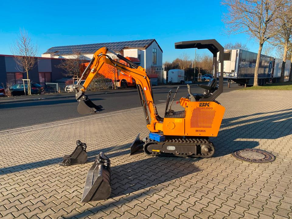 Minibagger BK1500JS *INKL.19% MWST*KUBOTA*BERGER KRAUS*JOYSTICK*SCHAUFELPAKET*SOFORT!* - Mini pelle: photos 2 Minibagger BK1500JS *INKL.19% MWST*KUBOTA*BERGER KRAUS*JOYSTICK*SCHAUFELPAKET*SOFORT!* - Mini pelle: photos 2