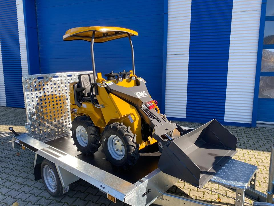 Radlader/Mini-Radlader BK360SW inkl. Tieflader und Winter-Komplettpaket *INKL.19% MWST*BERGER KRAUS*B&S MOTOR*SOFORT!* - Valet de ferme, Remorque: photos 5 Radlader/Mini-Radlader BK360SW inkl. Tieflader und Winter-Komplettpaket *INKL.19% MWST*BERGER KRAUS*B&S MOTOR*SOFORT!* - Valet de ferme, Remorque: photos 5