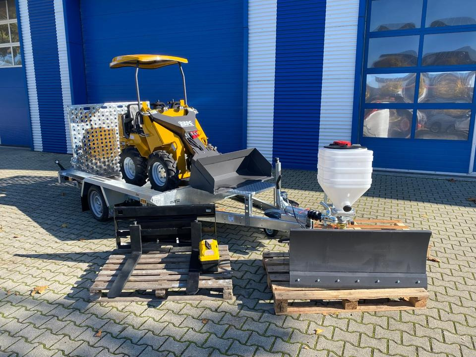 Radlader/Mini-Radlader BK360SW inkl. Tieflader und Winter-Komplettpaket *INKL.19% MWST*BERGER KRAUS*B&S MOTOR*SOFORT!* - Valet de ferme, Remorque: photos 2 Radlader/Mini-Radlader BK360SW inkl. Tieflader und Winter-Komplettpaket *INKL.19% MWST*BERGER KRAUS*B&S MOTOR*SOFORT!* - Valet de ferme, Remorque: photos 2