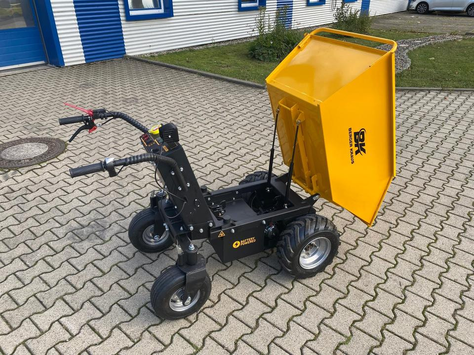 Mini tombereau Vermietung / Elektroschubkarre / Nutzlast bis zu 500KG / 1 Monat: photos 6