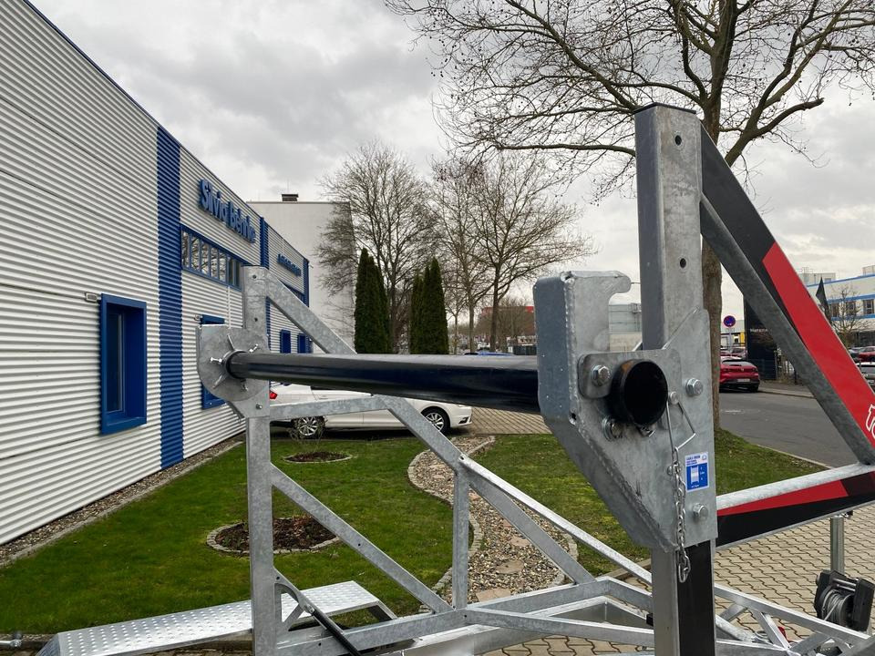 Remorque porte-touret Vermietung / Kabelanhänger 3500KG / Nutzlast 2766KG / Kabeltrommel-Anhänger / Glasfaser/ 3 Tage: photos 8