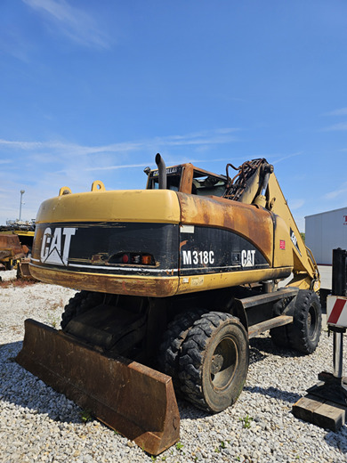 CATERPILLAR M318C - Pelle sur pneus: photos 3 CATERPILLAR M318C - Pelle sur pneus: photos 3
