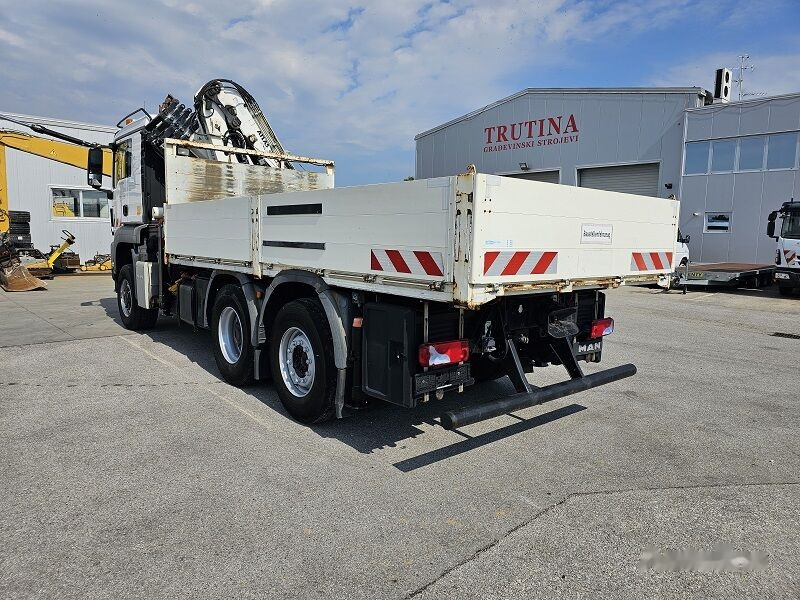 MAN TGS 28.540 - Camion plateau, Camion grue: photos 3 MAN TGS 28.540 - Camion plateau, Camion grue: photos 3