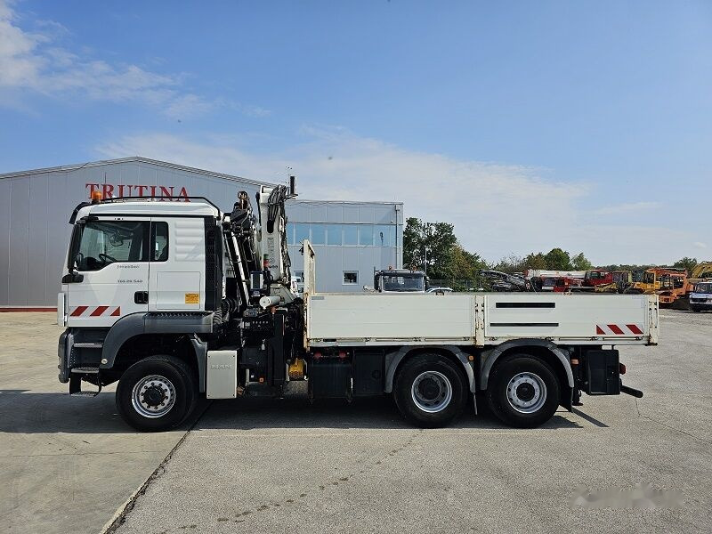MAN TGS 28.540 - Camion plateau, Camion grue: photos 1 MAN TGS 28.540 - Camion plateau, Camion grue: photos 1