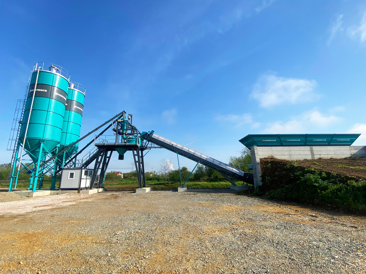 Constmach Centrale à Béton Compacte de 60 m³/h Avec Tapis Roulant - Centrale à béton: photos 3 Constmach Centrale à Béton Compacte de 60 m³/h Avec Tapis Roulant - Centrale à béton: photos 3