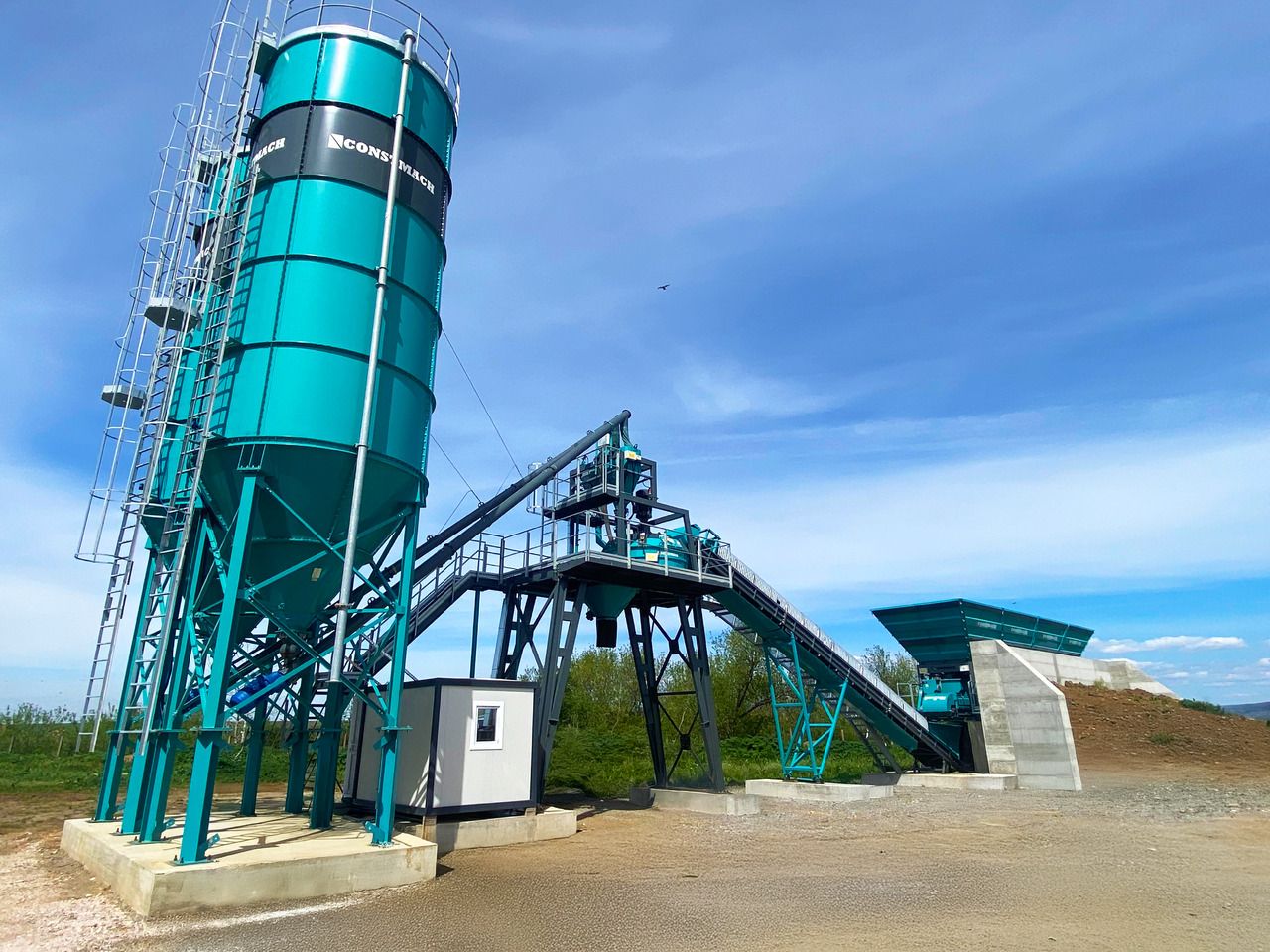 Constmach Centrale à Béton Compacte de 60 m³/h Avec Tapis Roulant - Centrale à béton: photos 4 Constmach Centrale à Béton Compacte de 60 m³/h Avec Tapis Roulant - Centrale à béton: photos 4