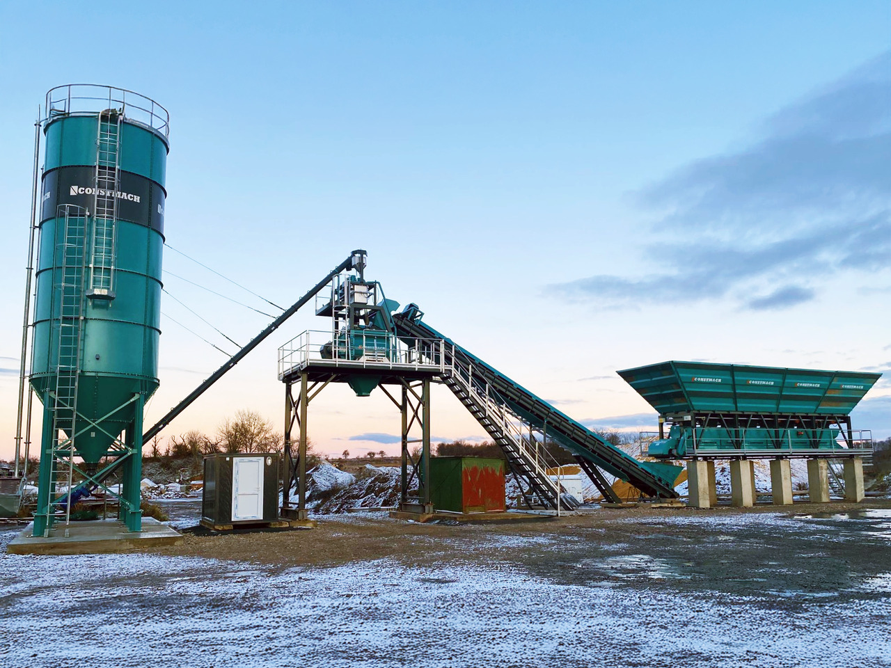 Constmach Centrale à Béton Compacte de 60 m³/h Avec Tapis Roulant - Centrale à béton: photos 5 Constmach Centrale à Béton Compacte de 60 m³/h Avec Tapis Roulant - Centrale à béton: photos 5