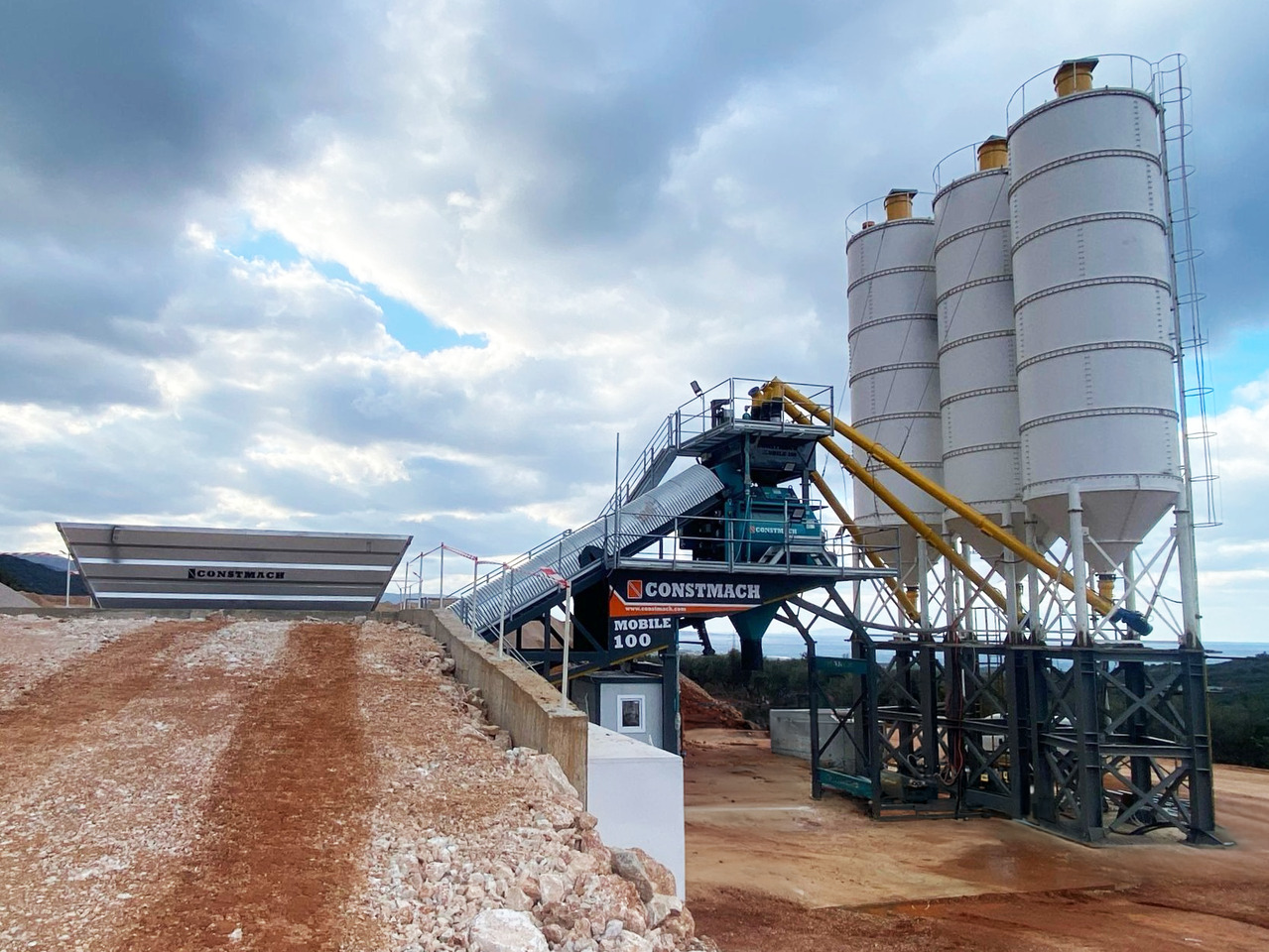 Constmach Centrale à Béton Mobile de 100 m³/h - Centrale à béton: photos 5 Constmach Centrale à Béton Mobile de 100 m³/h - Centrale à béton: photos 5